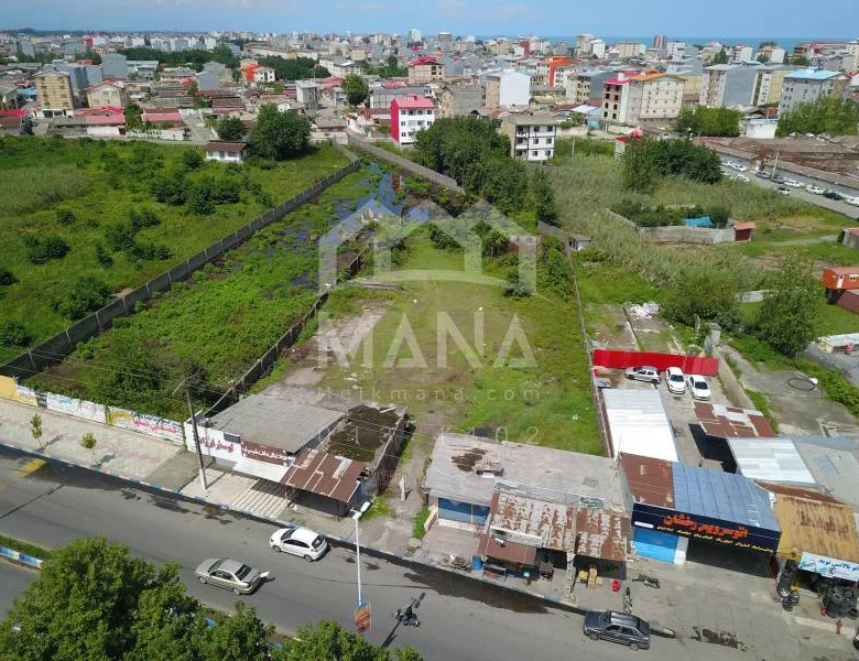 فروش زمین در گیلان با کاربری تجاری در بندر انزلی