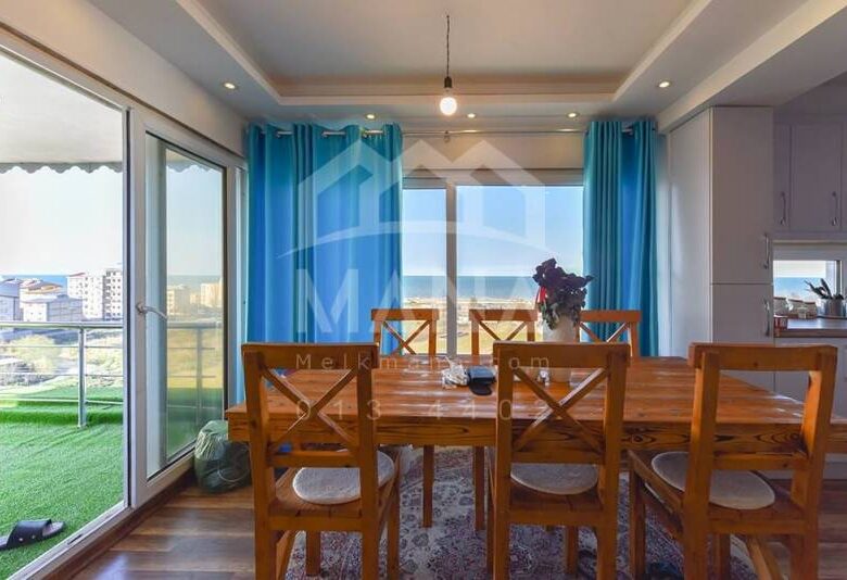 پنت هاوس با دید ابدی دریا در ساحل قو بندرانزلی