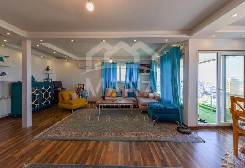 پنت هاوس با دید ابدی دریا در ساحل قو بندرانزلی