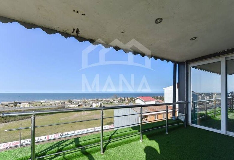 پنت هاوس با دید ابدی دریا در ساحل قو بندرانزلی