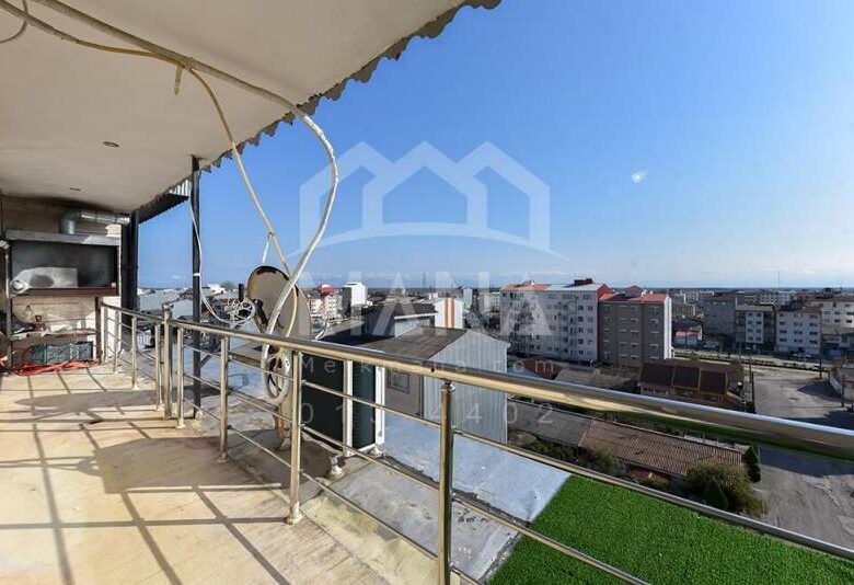 پنت هاوس با دید ابدی دریا در ساحل قو بندرانزلی