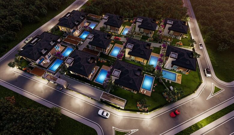 فروش ویلاهای لوکس در استانبول منطقه بیلیک دوزو