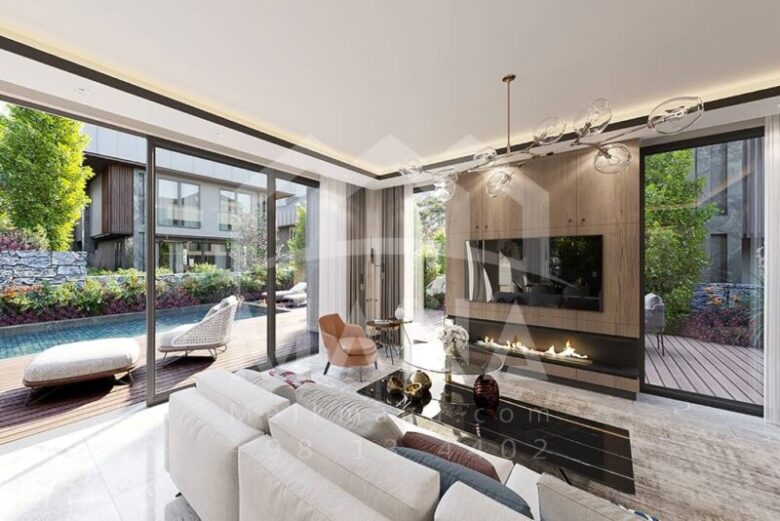 خرید ویلا در بیلیکدوزو استانبول با دید دریا