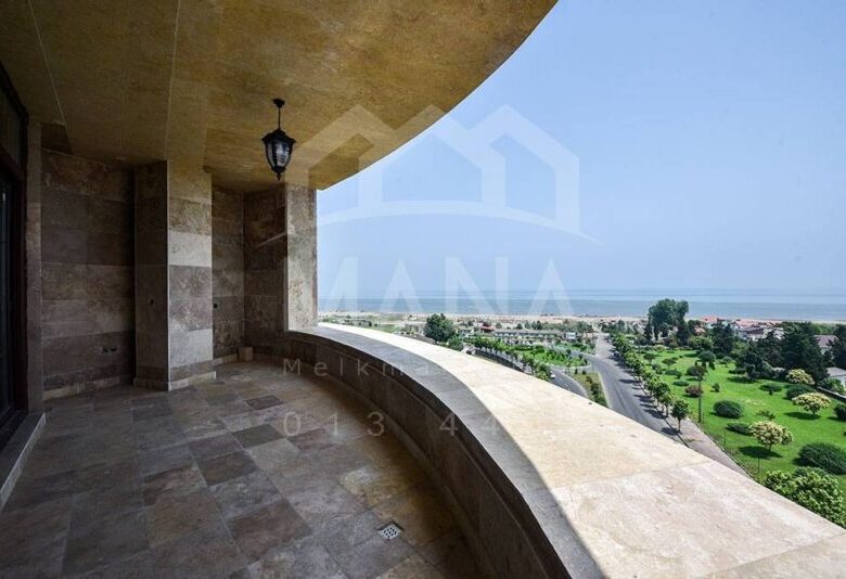 آپارتمان با دید دریا در ساحل قو بندرانزلی (135 متر)
