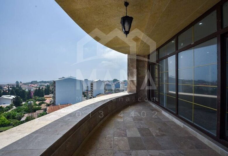 آپارتمان با دید دریا در ساحل قو بندرانزلی (135 متر)